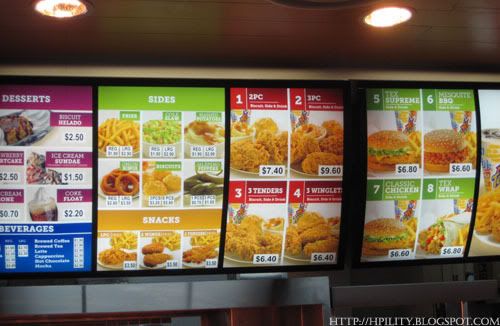 Texas Chicken at NEX shopping mall | Hpility SG