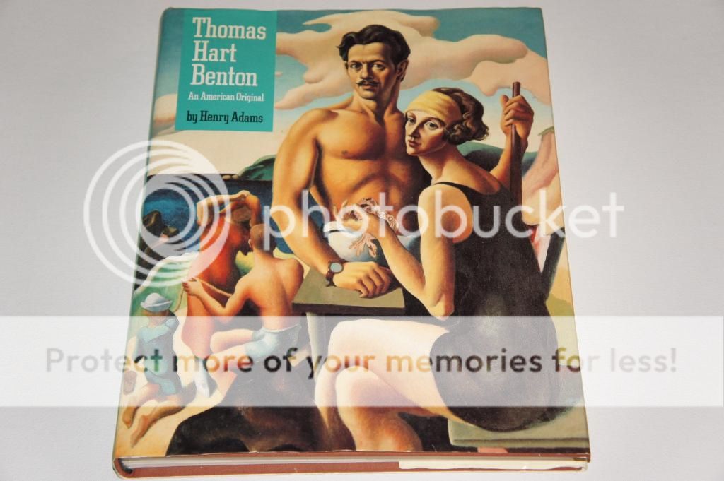 thomas hart benton hardcover book by henry adams