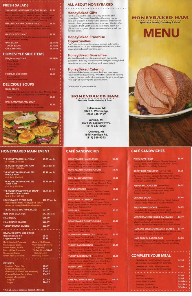 Honeybaked Ham Cafe – Lansing | Mid-Michigan Dining