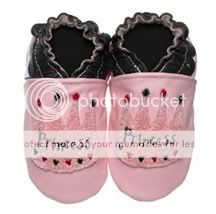 NEW Jack Lily Soft Leather Infant Crib Shoes PRINCESS  